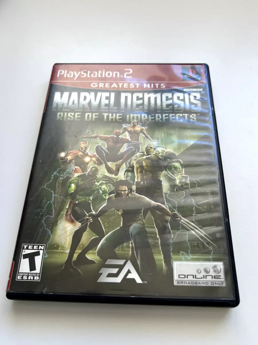 Marvel Nemesis Rise Of The Imperfects Playstation 2 PS2 