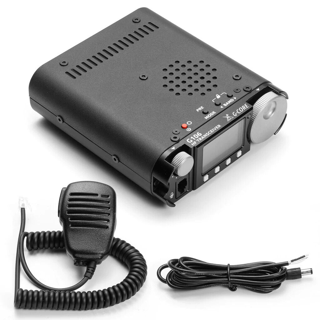 Xiegu Transceptor G106 SDR HF, radio QRP de 5 W, SSB CW AM WFM, soporte FT8  : : Electrónicos