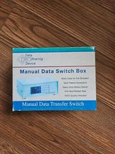 Data Sharing Device DW-HD15AB VGA Manual Transfer Switch Box