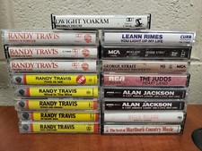 Country Music Cassette Tapes Lot of 18 The Judds,Randy Travis,Toby Keith, Alan