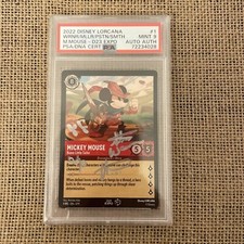 PSA D23 Expo 2022 Disney Mickey Lorcana Disne...