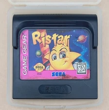 Ristar (Sega Game Gear) - Cartridge and Case
