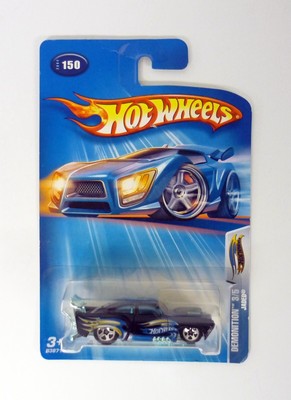 Hot Wheels Jaded #150 Demonition 3/5 Black Die-Cast Car 2004