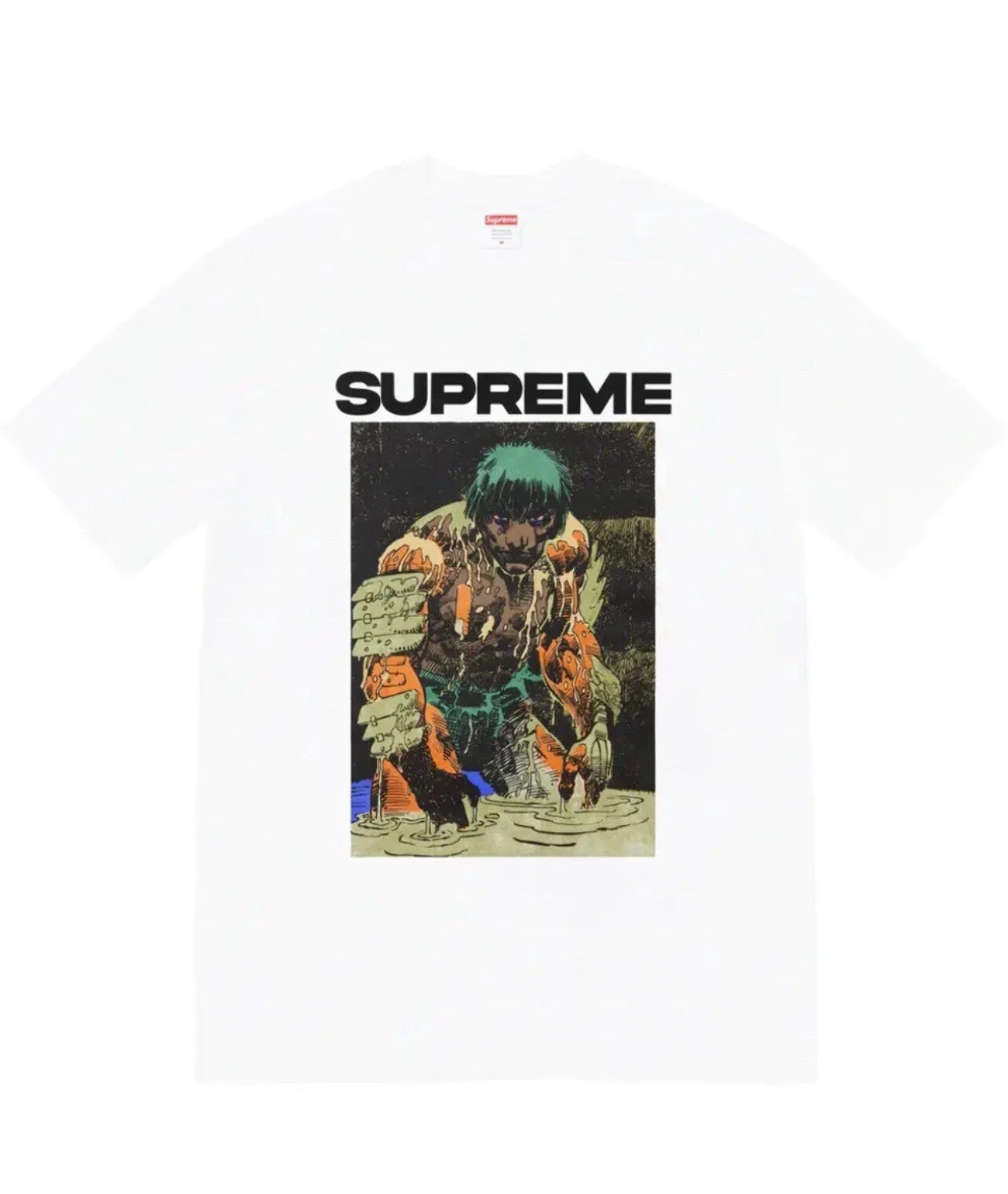 Tee Supreme Ronin taille XL (neuf) blanc scellé