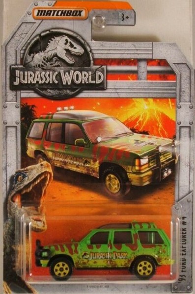 matchbox jurassic world ford explorer