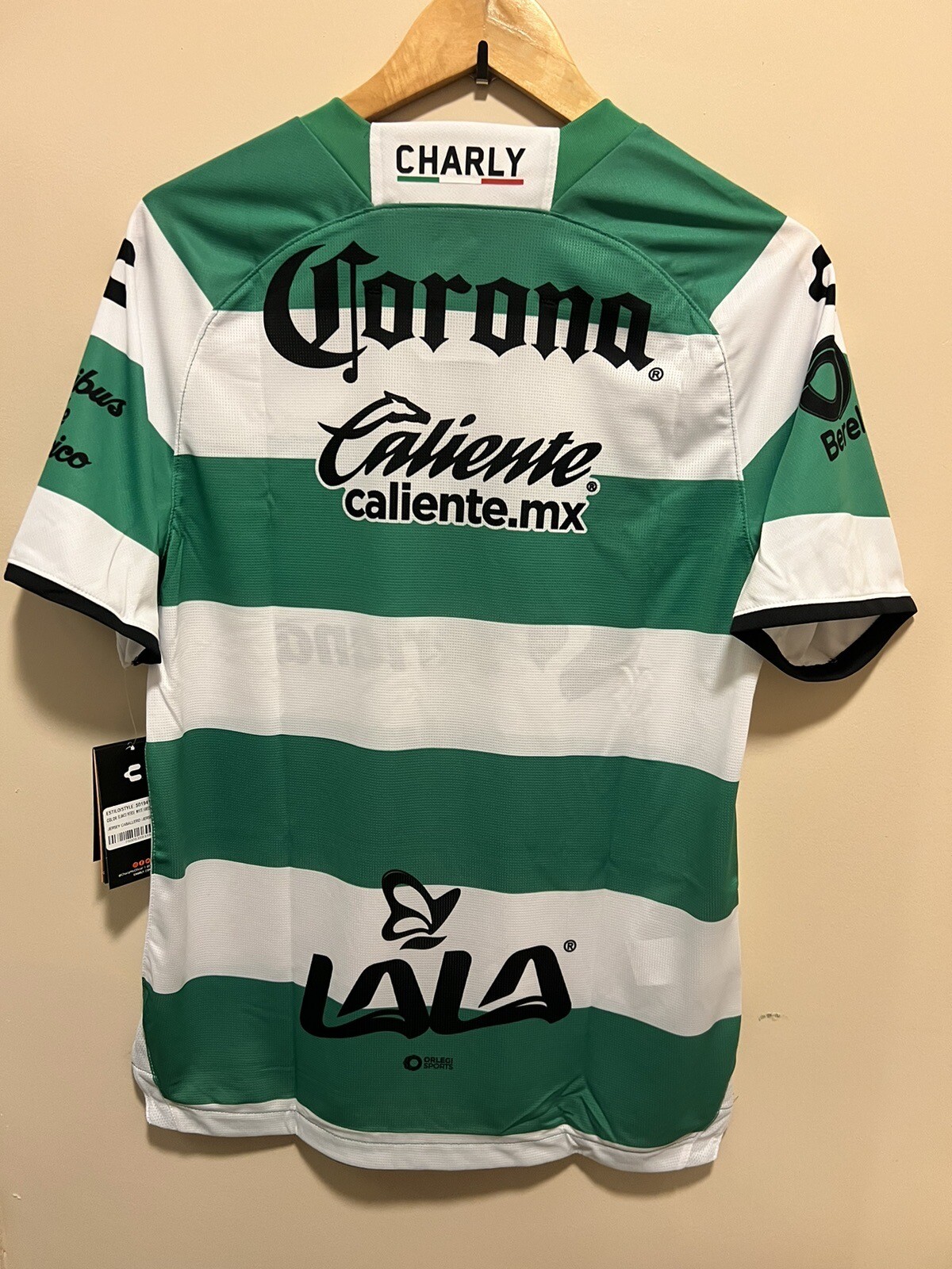 Santos Laguna Charly Home 22/23 Jersey Size M BNWT eBay