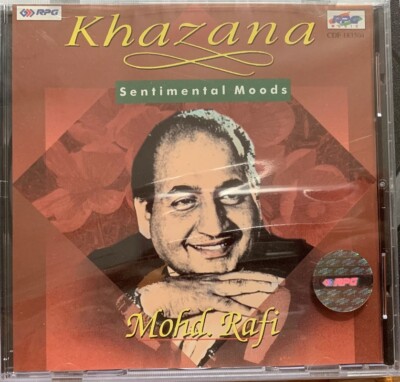 MOHD RAFI - KHAZANA SENTIMENTAL MOODS SAD LOVE BOLLYWOOD CD [RPG][MADE IN U.K]