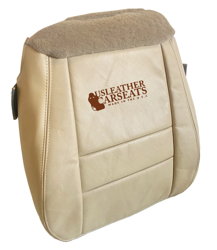 2008-2012 Ford Escape XLT, XLS Driver Bottom Vinyl Seat Cover Camel tan - Image 4 of 4