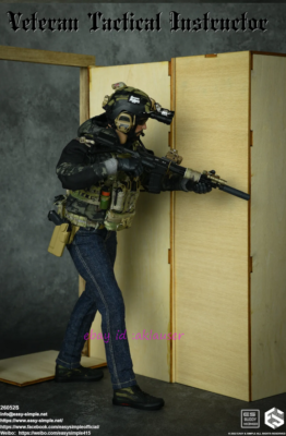 Easy & Simple 26052S 1:6 Veteran Tactical Instructor Action Figure
