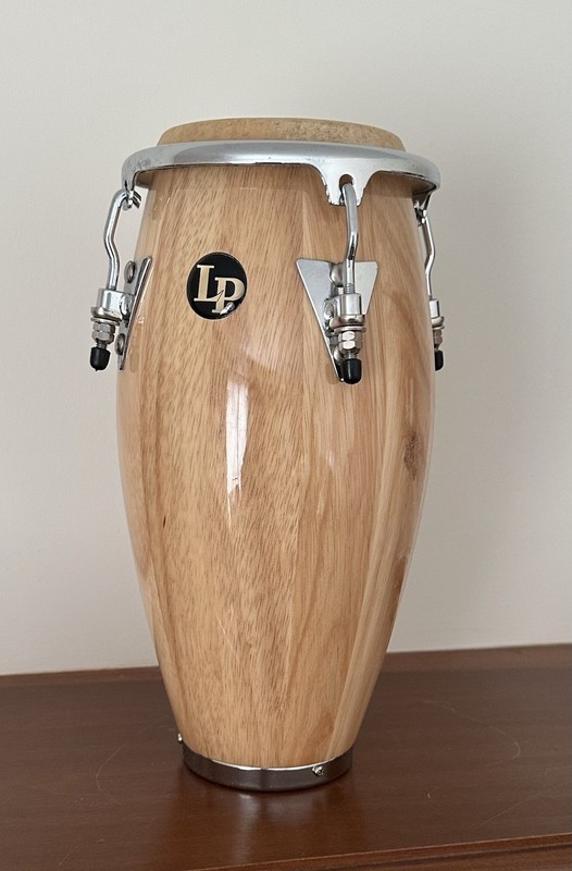 Mini LP Music Conga Drum Percussion Instrument Solid Wood Construction 