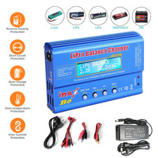 80W Fast Digital Balance Charger for iMAX B6 AC LCD RC LiPo LiFe NiCD Battery