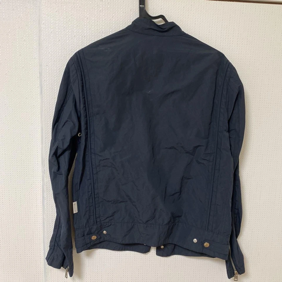 MONCLER Navy Glitter Riders Jacket Size 1 Fits 170cm 60kg Rare Vintage 2 Wears - Image 4 of 4