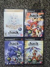.hack Bundle - Infection, Mutation, Outbreak, Quarantine, PS2 CIB, Reg Cards