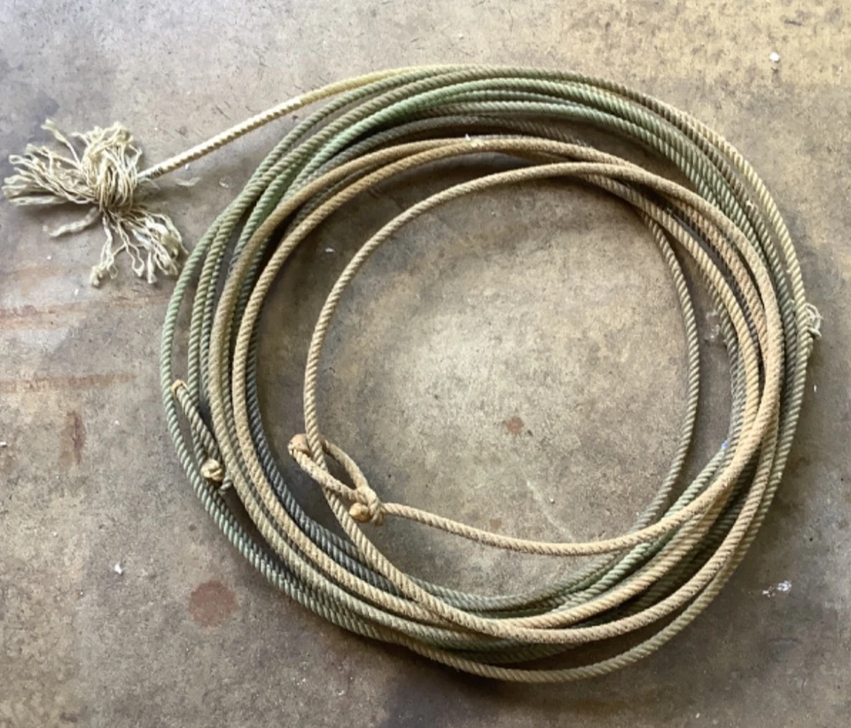 Cuerda clásica para hacer dinero 3/8 pulgadas 35 pies cuerda de cabeza de 3 hilos (mediana/dura) Foto 4 de 4