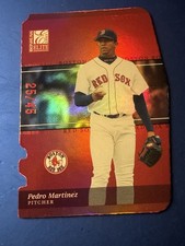 2003 Donruss Elite Status Die Cut #15 PEDRO MARTINEZ Red Parallel #25/ 45