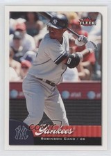 2007 Fleer Robinson Cano (Yankees Logo in Blue) #125 yf0
