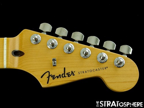 Fender Standard Stratocaster Strat NECK + TUNERS, Modern "C", Maple.