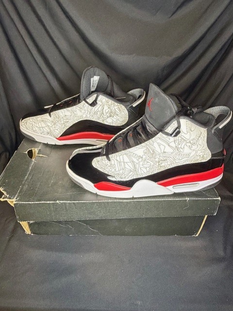 Nike Air Jordan Dub Zero Fire Red Size 9.5M Style  display picture 3