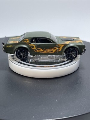 2013 HOT WHEELS '68 MERCURY COUGAR GREEN 1:64  FLAMES