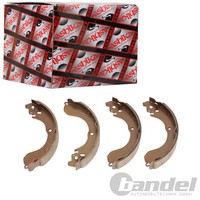 Ashika Bremsbacken Satz Hinterachse Passend FÜR Chrysler Sebring Dodge Avenger