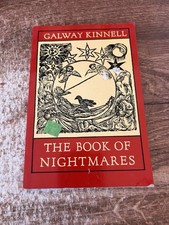The Book Of Nightmare By Galway Kinnell 1st Edition 1971 Book Length Poem 