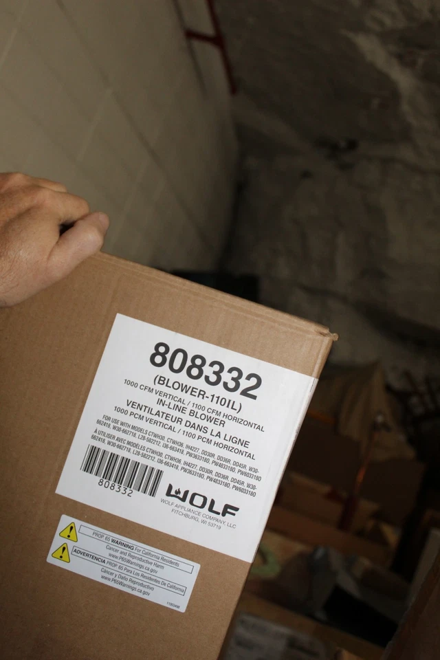 Soplador en línea Wolf 808332 1100 CFM Foto 2 de 4