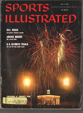 Sports Illustrated July 4, 1960 Bill Veeck Archie Moore Olympics Baseball