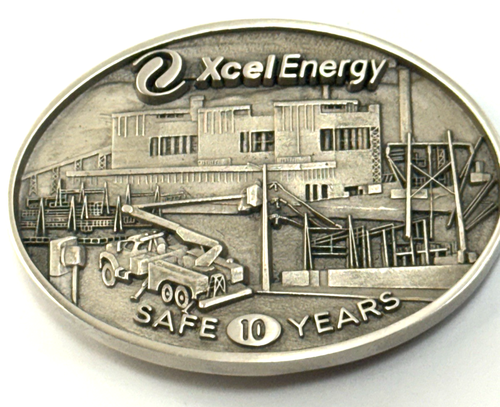 Xcel Entergy Gürtelschnalle