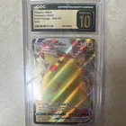 CGC 10 Pristine Pikachu VMAX 044/185 Vivid Voltage Swsh04 Holo 2020
