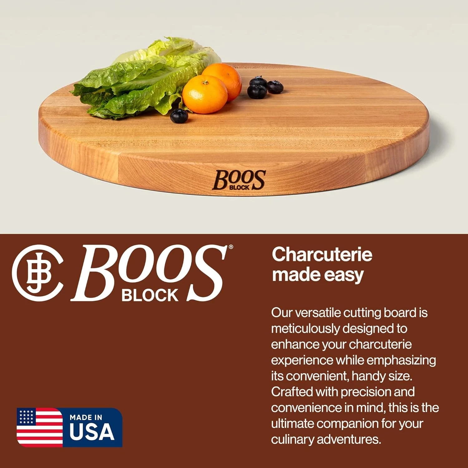 John Boos RA-Board Series Maple Cutting Board - Thumbnail 4