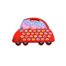 VTech Peppa Pig Learn and Go Alphabet Car Toddler Travel Toy