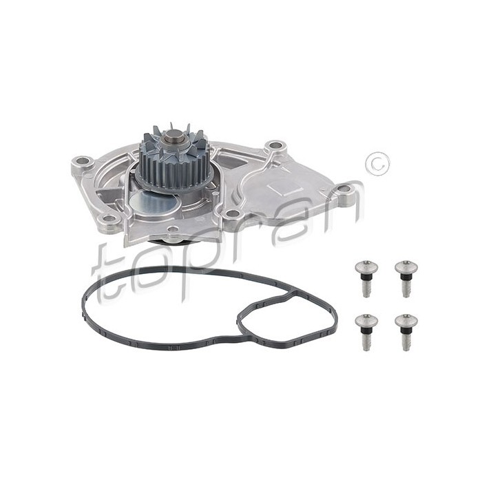 Pompe à eau premium 06K121011 avec turbine renforcée pour VW et Audi de forte puissance