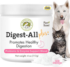 Daily Cat  Dog Probiotics for Digestive Health, anti Diarrhea  Gut Support - P