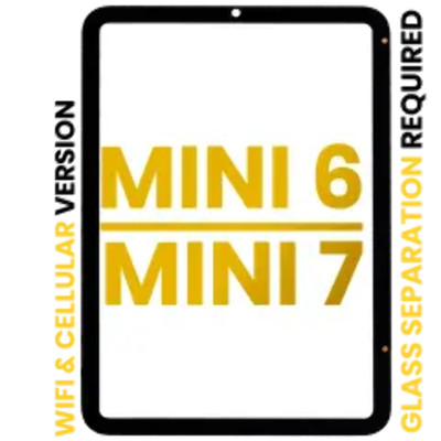 Digitizer For iPad Mini 6 (2021) / Mini 7 (2024) (WiFi / Cellular) (Glass Separa