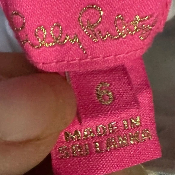 Vestido Lily Pulitzer Niñas Mini Franci Floral Sin Mangas Talla 6 Preppy Girly Nuevo sin Etiquetas Foto 3 de 4