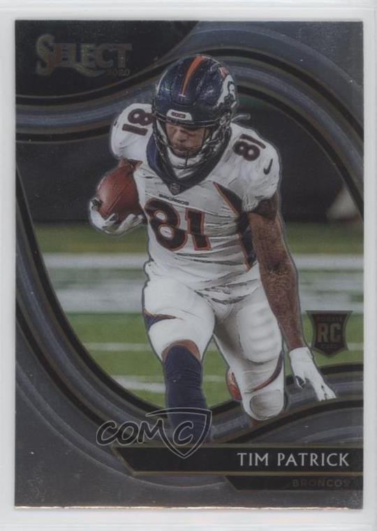 2020 Panini Select Field Level Tim Patrick #375 uw8