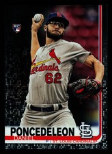 Daniel Poncedeleon St. Louis Cardinals 2019 Topps Black #140 SN /67