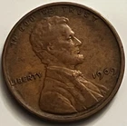 1909 P VDB Lincoln Wheat Cent Semi-Key First Year Nice Detail JC1666