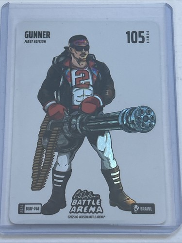2026 Bo Jackson Battle Arena GUNNER Blizzard Battlefoil Brawl BLBF-748
