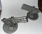 Lot Of (2) VTG MARX-TOM CORBETT/REX MARS-SPRING LOADED-SPACE CANNONS??RARE!LOOK!