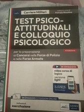 Manuale preparazione psico-attitudinali concorsi forze armate 