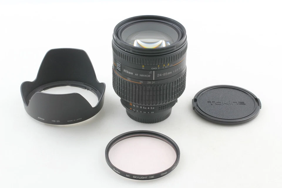 con capucha HB-25 [COMO NUEVA] Nikon AF Nikkor 24-85 mm f/2,8-4D zoom macro... - Imagen 2 de 4