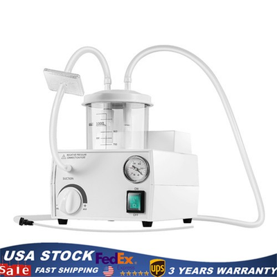 #ad Vacuum Phlegm Suction Unit Portable Medical Emergency Aspirator Machine $84.26
