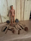 Marx Johnny West Fighting Eagle & Accessories