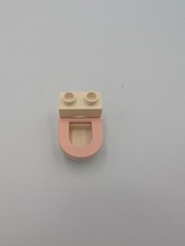 1 x Lego Duplo Möbel Toilette weiss mit Hell Pink  Toilettensitz 10835 4911c06 