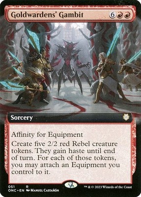 Goldwardens' Gambit - Phyrexia: All Will Be One Commander | MTG Card