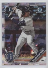 2019 Bowman Chrome Draft Sapphire Edition Nick Quintana #BDC-105 0a3