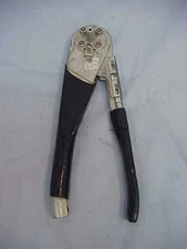 Buchanan MS3191-1 Mil-Spec Ratchet Hand Crimp Tool w/4716-1 Positioner 12-24 AWG