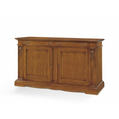 CREDENZA MADIA PANTA LOW FINISH ART POOR 2 DOOR CLASSIC