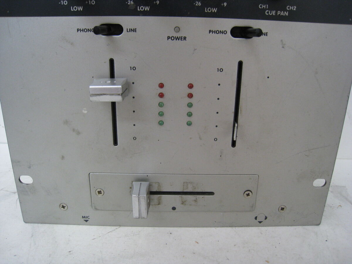 Stanton Smx-201 Professional Preamp DJ Mixer as Is U54978 Stanton Smx-201 Professional Preamp DJ Mixer as Is U54978